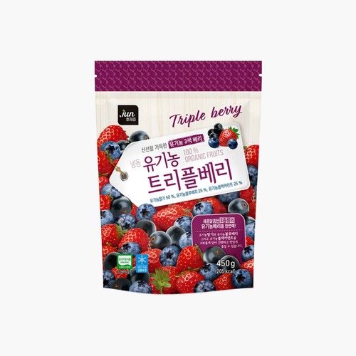 냉동 유기농 트리플베리 (450G/봉)