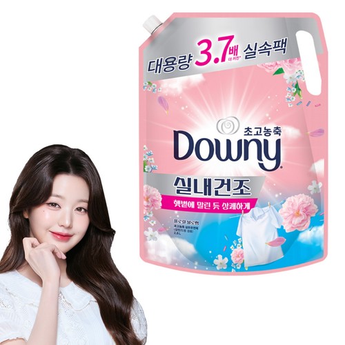 다우니 유연제 실내건조 플로럴프레시 (리필) (2.6L)