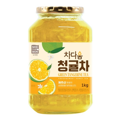  녹차원 차다움 청귤차 (1KG)