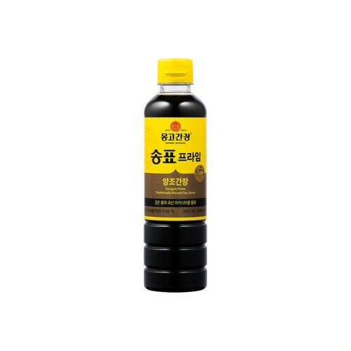몽고 송표프라임 양조간장 (500ML)ㅣ롯데마트 제타 최상의 신선 식품과