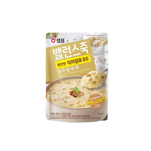 샘표 밸런스죽 녹두 동부죽 (420G)