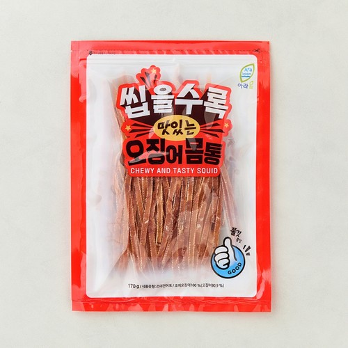 씹을수록 맛있는 오징어 몸통 (170G)