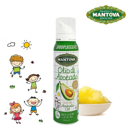 만토바 키즈 아보카도 오일 스프레이 (100ML)