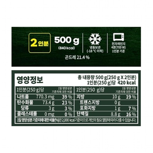 요리하다 곤드레나물 솥밥 (500G)