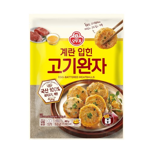 오뚜기 계란 입힌 고기완자 (400G)
