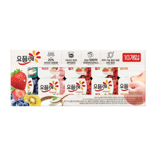 빙그레 요플레 10입 기획 (85G*10입)