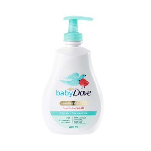  도브 베이비 프래그런스 프리 바디워시 (400ML)