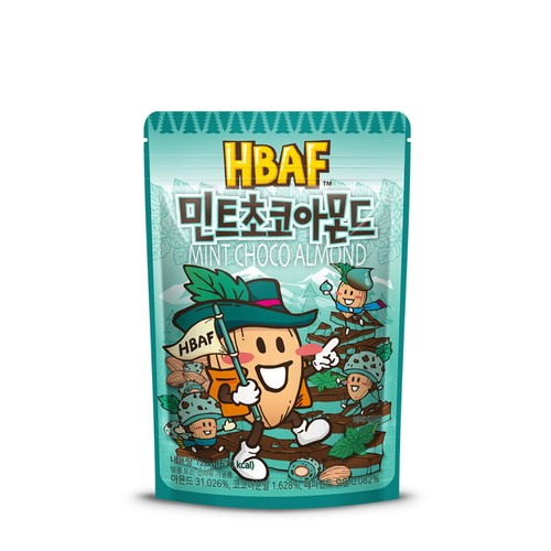 HBAF 민트초코 아몬드 (120G)