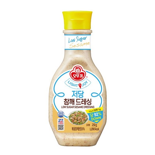 오뚜기 LIGHT&JOY 저당 참깨드레싱 (250G)
