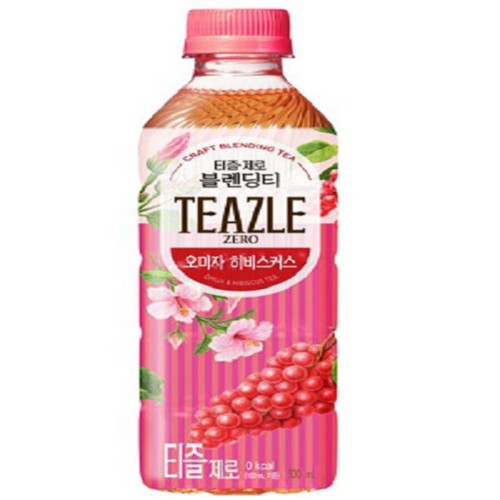 웅진식품 티즐제로 오미자 (500ML)