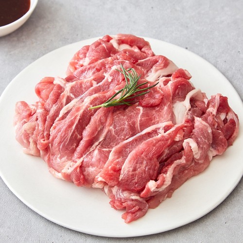 K-흑돼지 앞다리 불고기용(국내산) (500G)