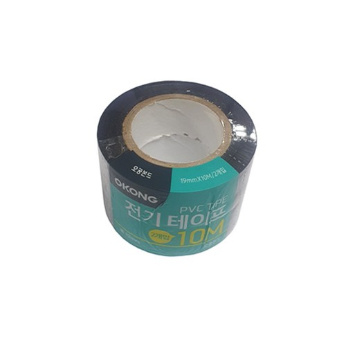 오공 PVC 전기 테이프 (19MM*10M*2입)