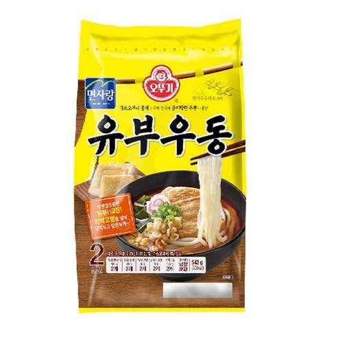 오뚜기 면사랑 유부우동 (2인) (543G)