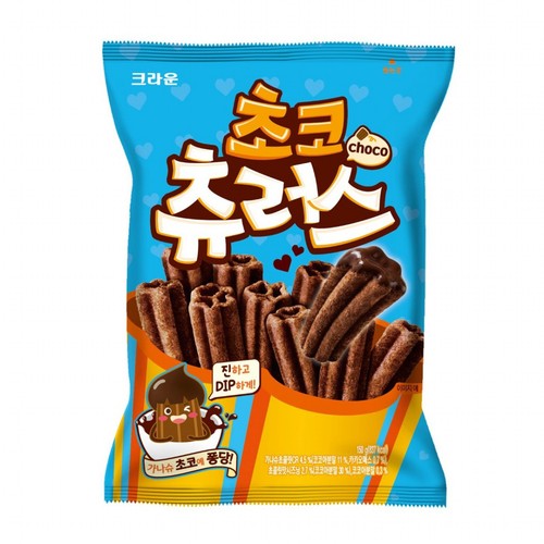 크라운 초코 츄러스 (150G)