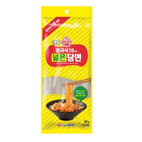 오뚜기 중국식 넓은당면 (100G)