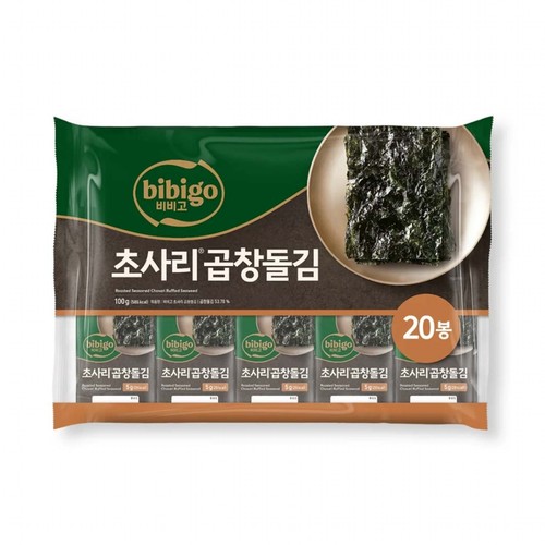 CJ 비비고 초사리 곱창돌김 (5G*20)