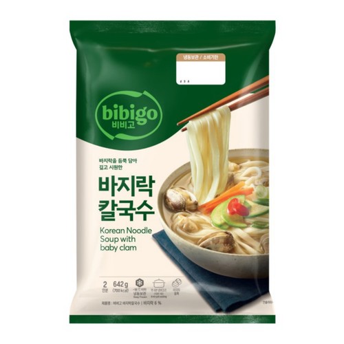 CJ 비비고 바지락칼국수 (642G)