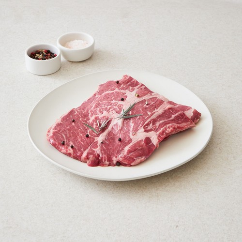 [구이용] 호주산 곡물비육 척아이롤(목심,등심) (400G)