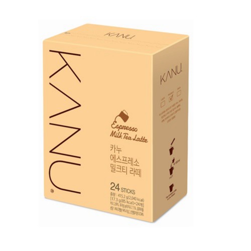  카누 에스프레소 밀크티 라떼 (17.3G*24입)