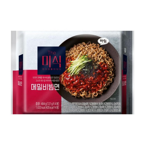 하림 더미식 메밀비빔면 (121G*4)