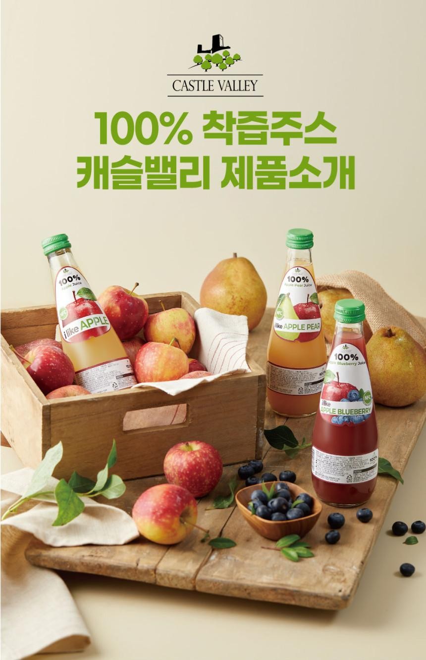캐슬밸리 100% 착즙 사과 배 주스 (300ML)ㅣ롯데마트 제타 최상의 신선 식품과 다양한 간편식을 롯데마트 제타에서 만나보세요
