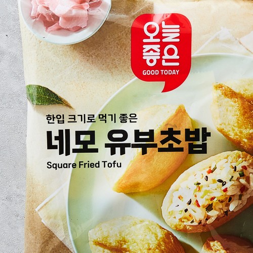 오늘좋은 네모 유부초밥 (380G)