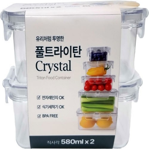 셰프웨어 풀트라이탄 크리스탈 580ml (2P기획) (580ML)