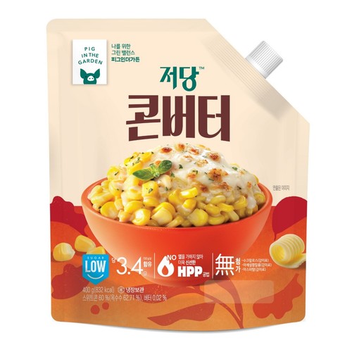 삼립 피그인더가든 저당 콘버터 (400G)