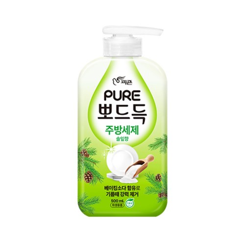 피죤퓨어 뽀드득 솔잎향 용기 (500ML)