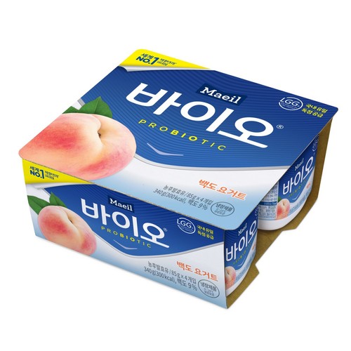 매일 바이오 요거트 백도 (85G*4입)