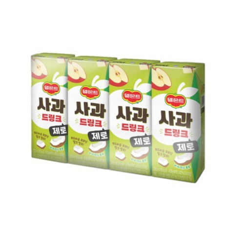델몬트 사과제로드링크 (200ML*4입)