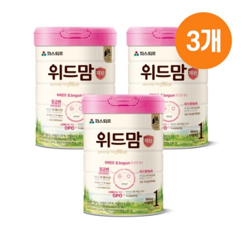 [3개] 파스퇴르 위드맘 제왕 1단계 (750G * 3)