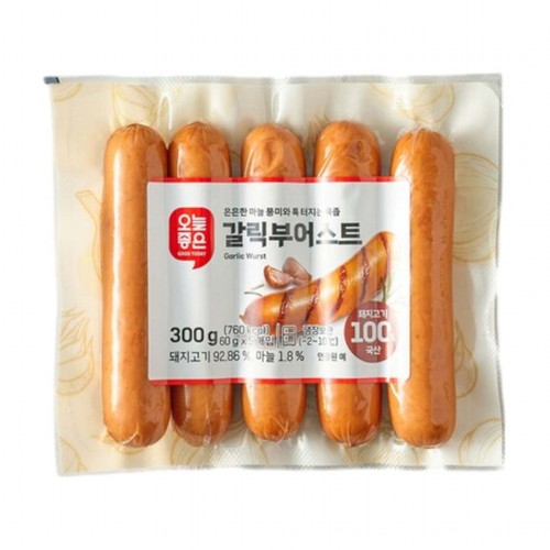 오늘좋은 갈릭부어스트 (300G)
