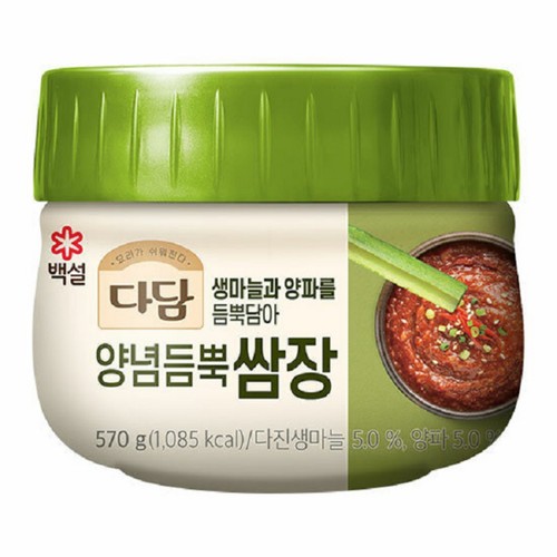 CJ 다담 양념듬뿍쌈장 (570G)