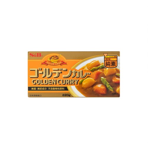  S&B 비건 골든카레 순한맛 (220G)