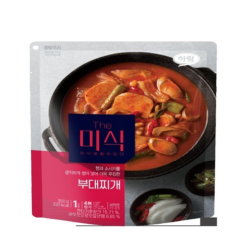 하림 더미식 부대찌개 (350G)