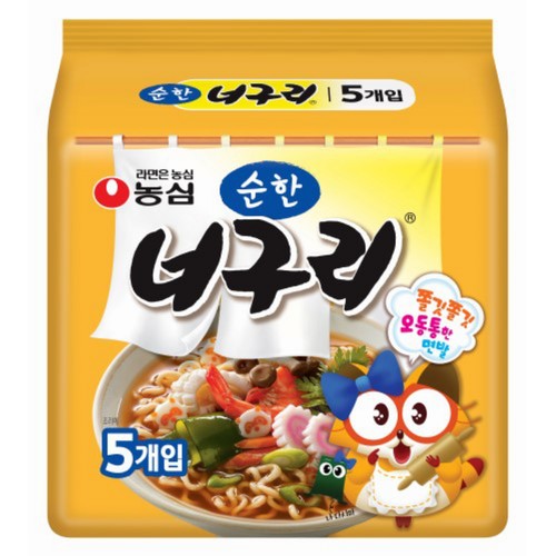 농심 순한 너구리 (5개입)