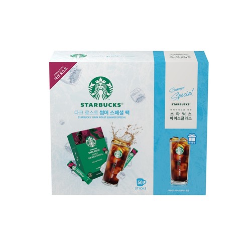 스타벅스 다크로스트 아메리카노 썸머팩 (1.1G*50입)