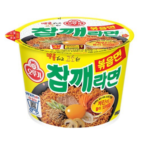 오뚜기 참깨라면 볶음면 큰컵 (110G)