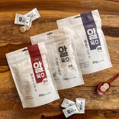  요리여왕 알육수 해물 (80G)