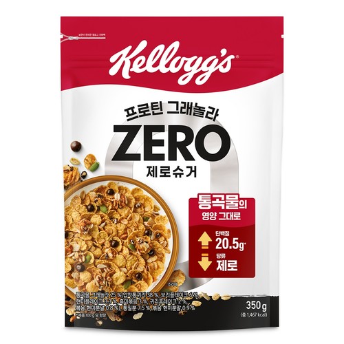 켈로그 프로틴 그래놀라 제로슈거 (350G)