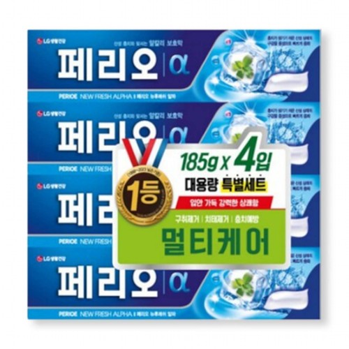 페리오 알파치약 기획 (185G*4입)