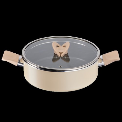 테팔 IH 블라썸 베이지 전골냄비(24CM)
