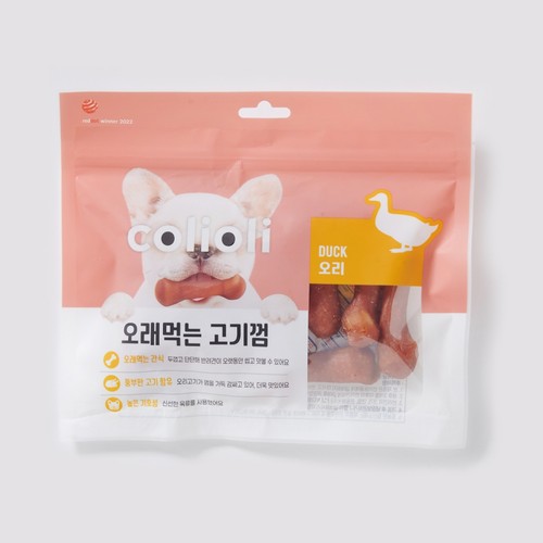 콜리올리 오래먹는 고기껌 (오리) (250G)