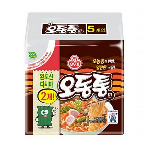 오뚜기 오동통면 (120G*5)