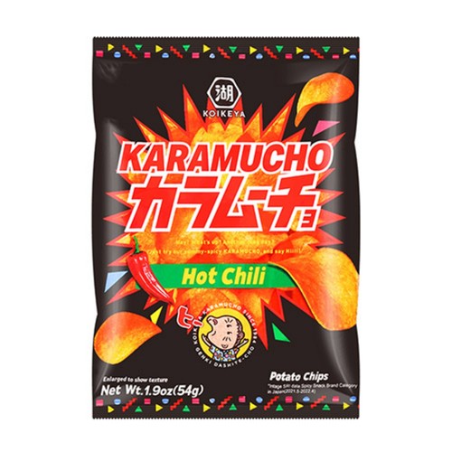 코이케야 카라무쵸 감자칩 핫칠리맛 (54G)