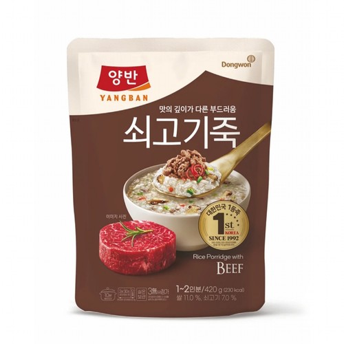 동원 양반 쇠고기죽 (420G)