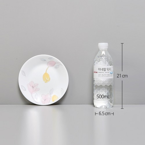 코렐 목련 원형접시 (소) (1P)