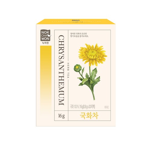 녹차원 국화 허브차 (0.8G*20입)