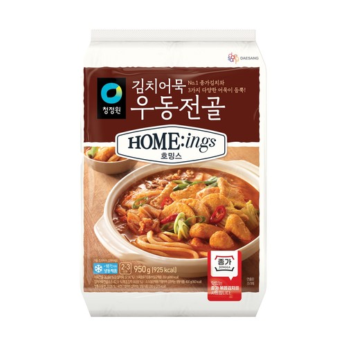 청정원 호밍스 김치어묵우동전골 (950G)